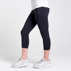 Craghoppers Dynamic Cropped Leggings Dame Marineblå | 5682EJZGD