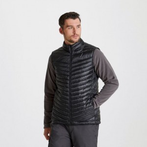 Craghoppers Expert ExpoLite Thermal Vest Herre Svarte | 0846FGXRP