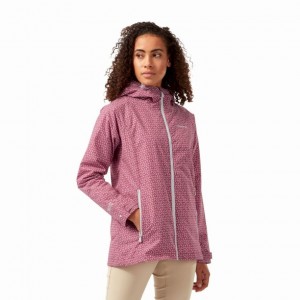 Craghoppers Laurel Vanntett Jakke Dame Rosa | 8476JLHUZ