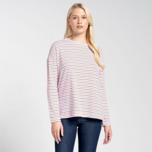 Craghoppers NosiLife Cora Long Sleeve T-skjorte Dame Multicolor | 8734NIGOX