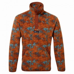 Craghoppers Teton Overhead Fleecegensere Herre Multicolor | 0697VSBDZ