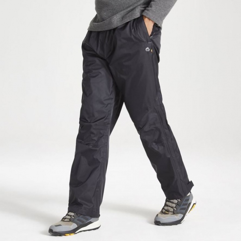 Craghoppers Ascent Overtrousers Bukse Dame Svarte | 5842PXMAR