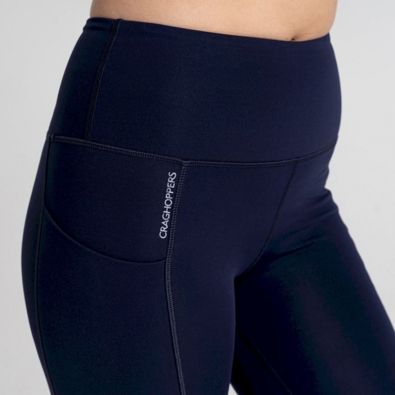 Craghoppers Compression Thermal Leggings Dame Marineblå | 9875JOLAX