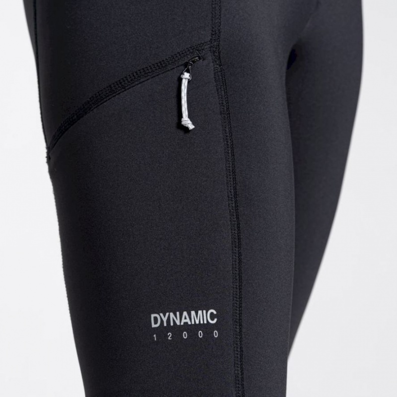 Craghoppers Dynamic Cropped Leggings Dame Svarte | 4726JCVUQ