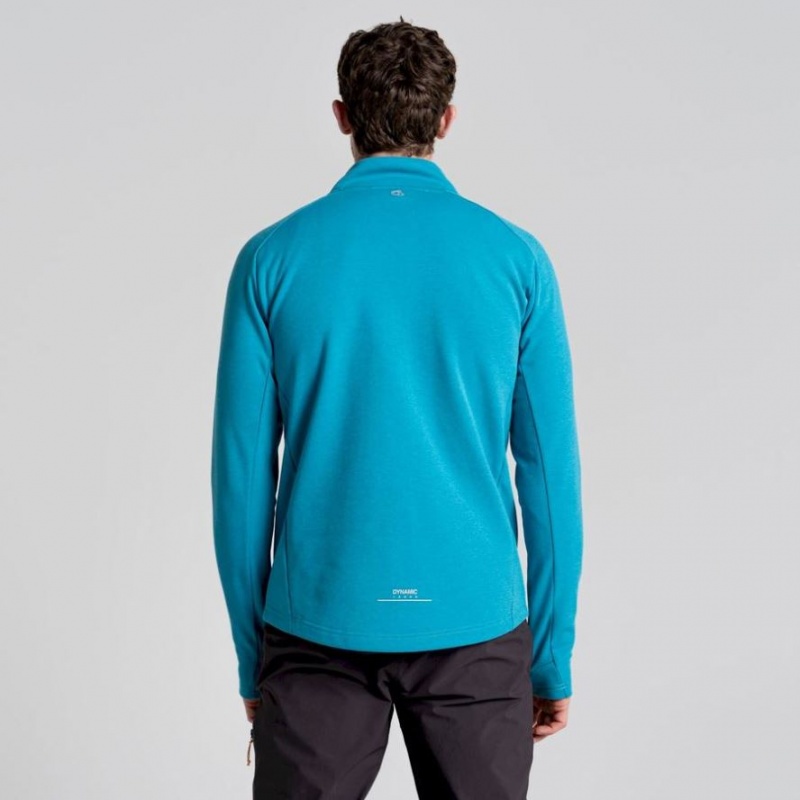 Craghoppers Dynamic Pro Half Zip Fleecegensere Herre Blå | 4681OJAVH