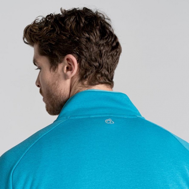 Craghoppers Dynamic Pro Half Zip Fleecegensere Herre Blå | 4681OJAVH