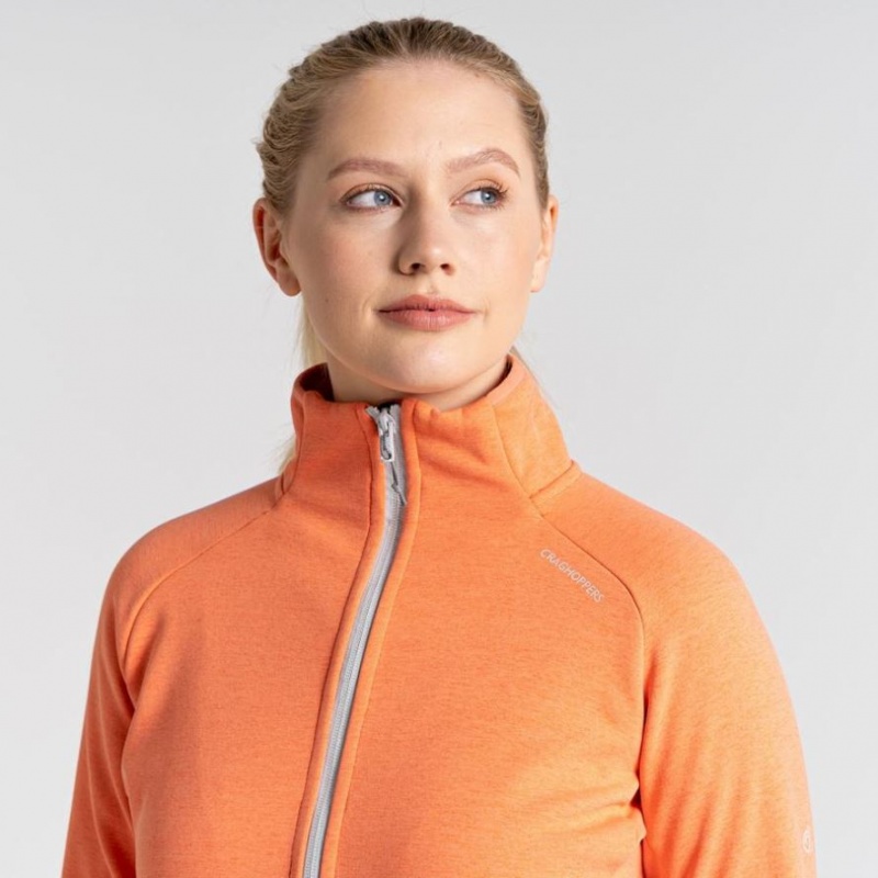 Craghoppers Dynamic Pro Half Zip Fleecegensere Dame Korall | 1906QWRXC