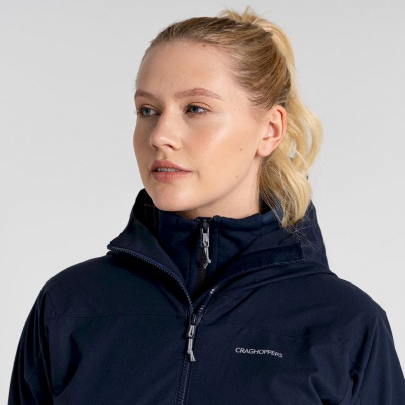 Craghoppers Dynamic Pro Hettejakke Dame Marineblå | 4790ZXELV