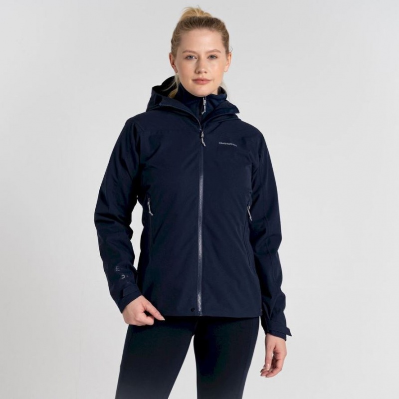 Craghoppers Dynamic Pro Hettejakke Dame Marineblå | 4790ZXELV