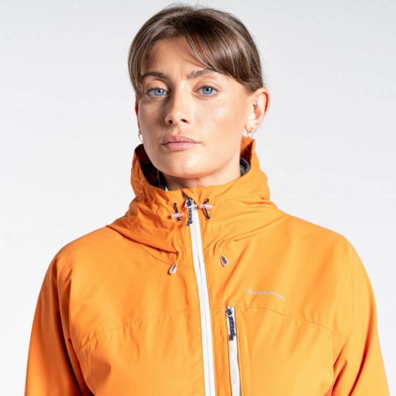 Craghoppers Dynamic Vanntett Jakke Dame Oransje | 9043WEMYS