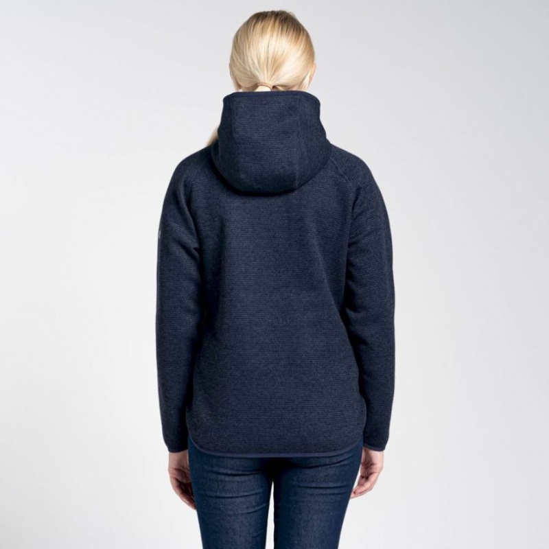 Craghoppers Elena Half Zip Hettegensere Dame Marineblå | 5943SXPMK