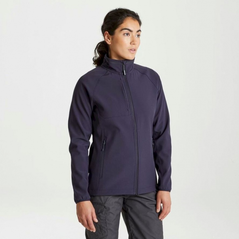 Craghoppers Expert Basecamp Softshell Jakke Dame Marineblå | 6235HPQST