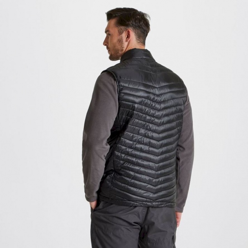 Craghoppers Expert ExpoLite Thermal Vest Herre Svarte | 0846FGXRP