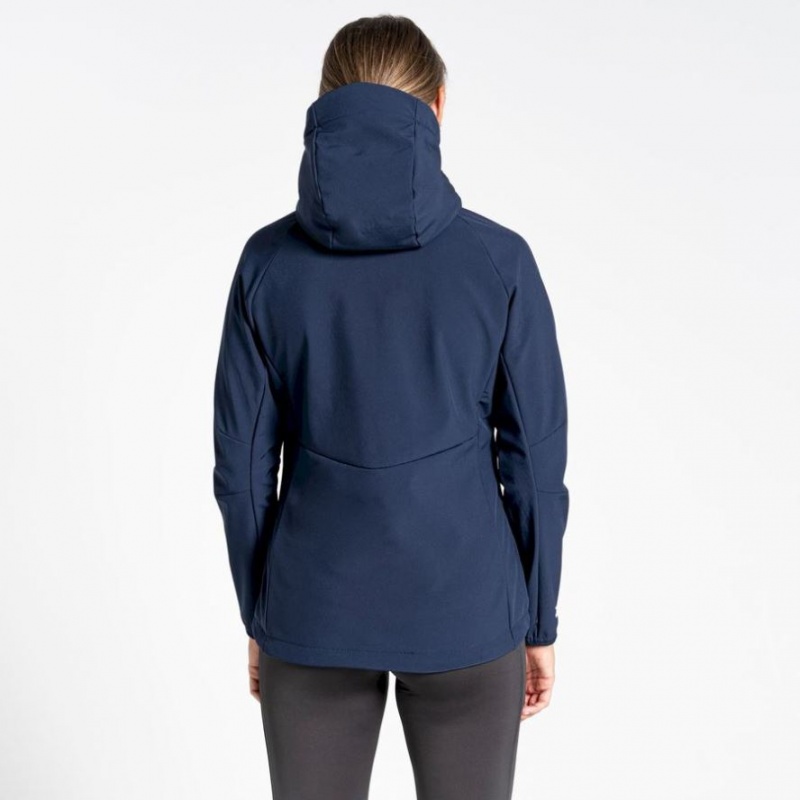 Craghoppers Kalti Weatherproof Hettejakke Dame Marineblå | 2364MXTFQ