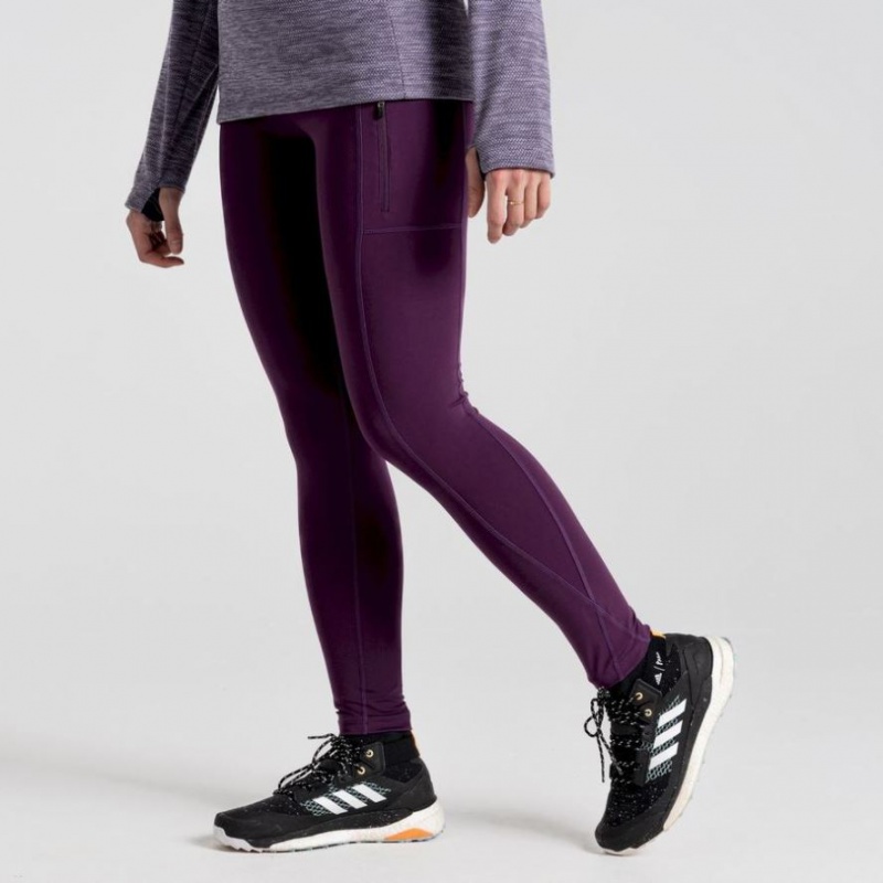 Craghoppers Kiwi Pro Leggings Dame Lilla | 5683YJHES