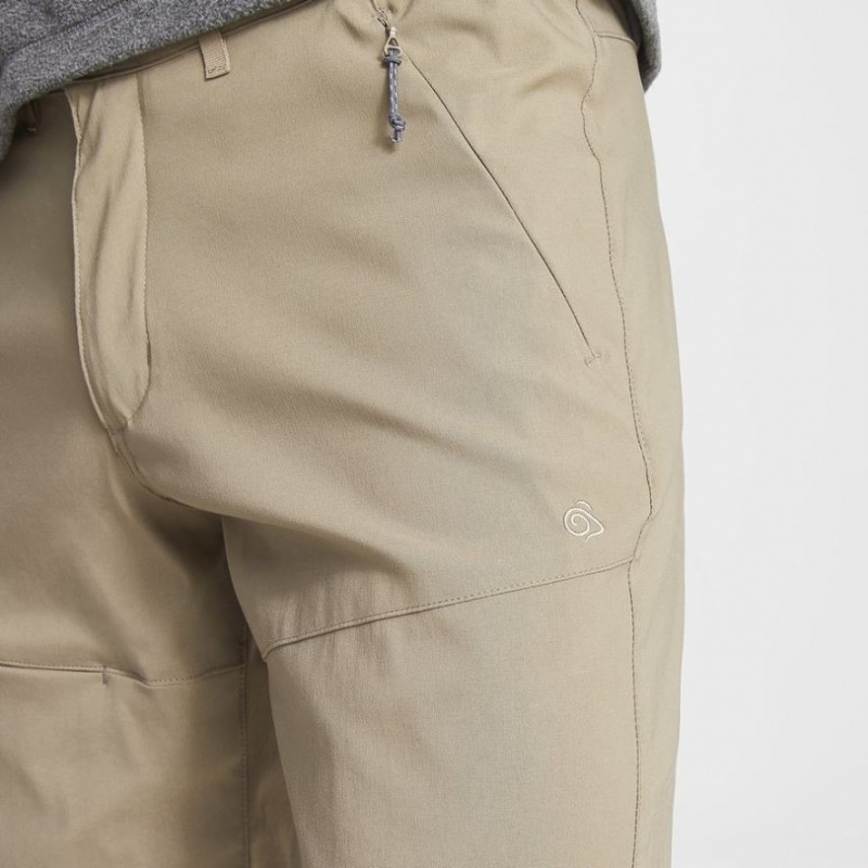 Craghoppers Kiwi Pro Shorts Herre Khaki | 7392LQNVD