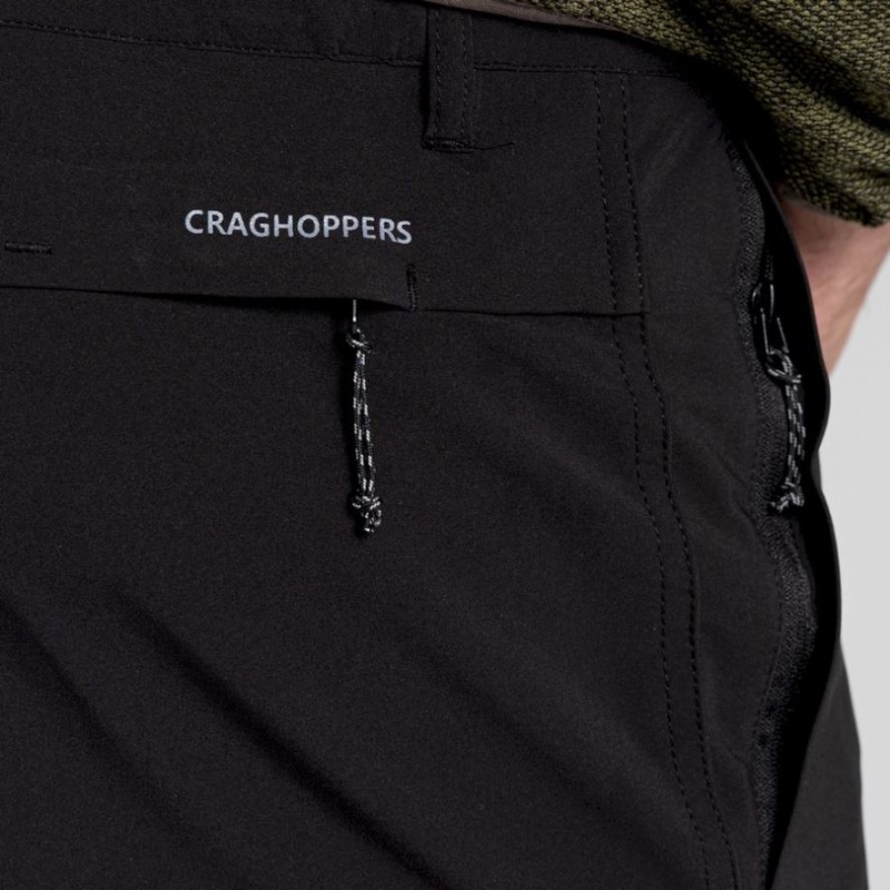 Craghoppers Kiwi Pro Softshell Bukse Herre Svarte | 9706UFSVP