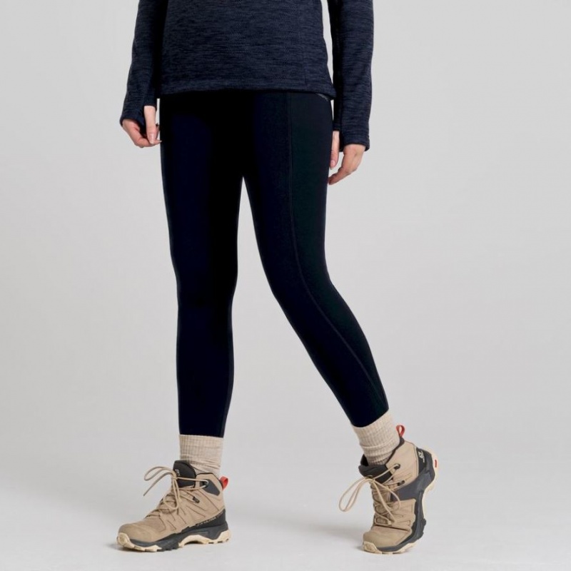 Craghoppers Kiwi Thermal Leggings Dame Marineblå | 0687ENOLH