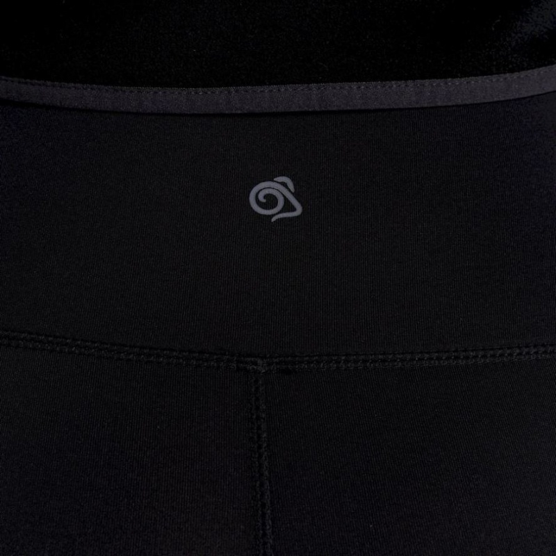 Craghoppers Kiwi Thermal Leggings Dame Svarte | 2094HRYFZ