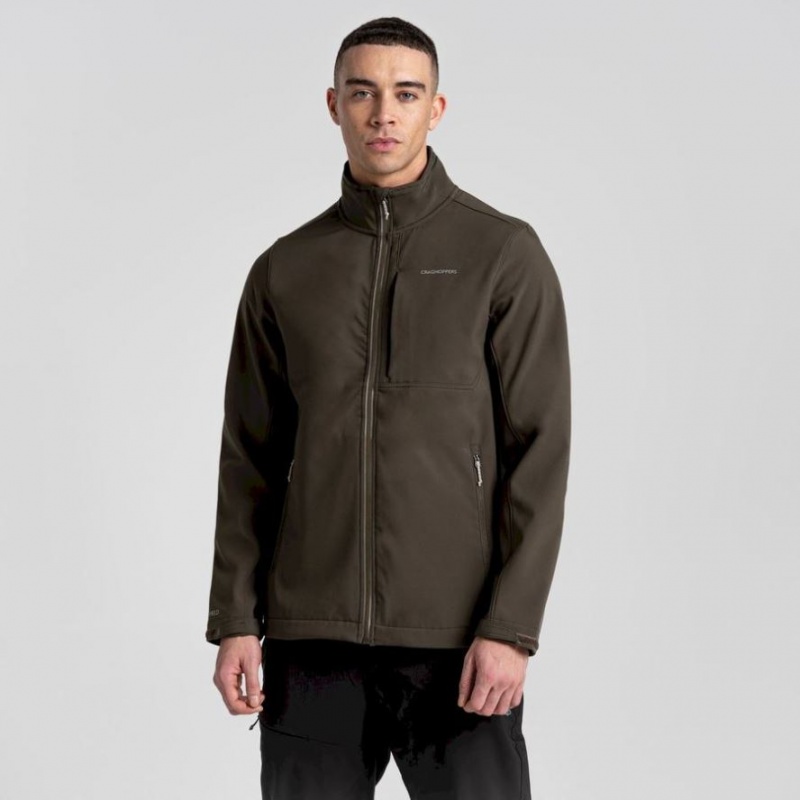 Craghoppers Lette Altis Softshell Jakke Herre Brune | 4639GPYTH