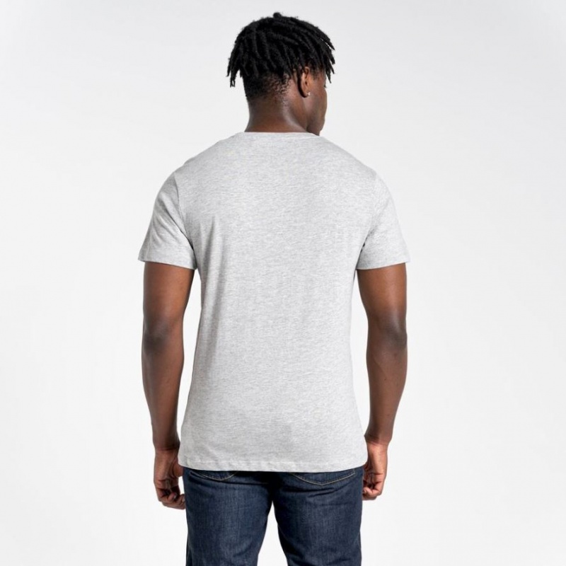 Craghoppers Lugo Kort Sleeve T-skjorte Herre Grå | 8372XDTBM