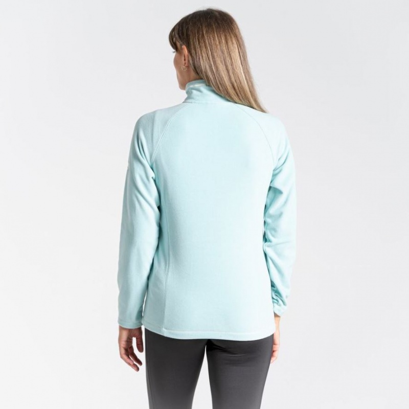 Craghoppers Miska Half Zip Fleecegensere Dame Turkis | 9675ROBZN