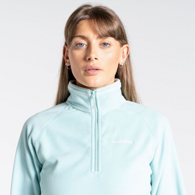 Craghoppers Miska Half Zip Fleecegensere Dame Turkis | 9675ROBZN