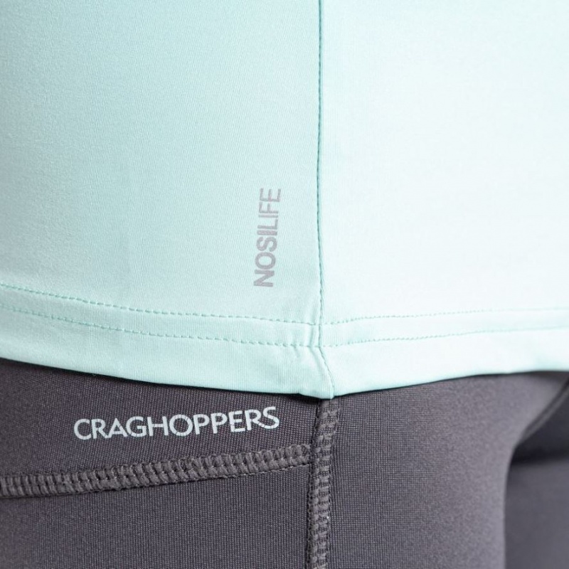 Craghoppers NosiLife Candella Kort Sleeve T-skjorte Dame Grønn | 1436XSPVU