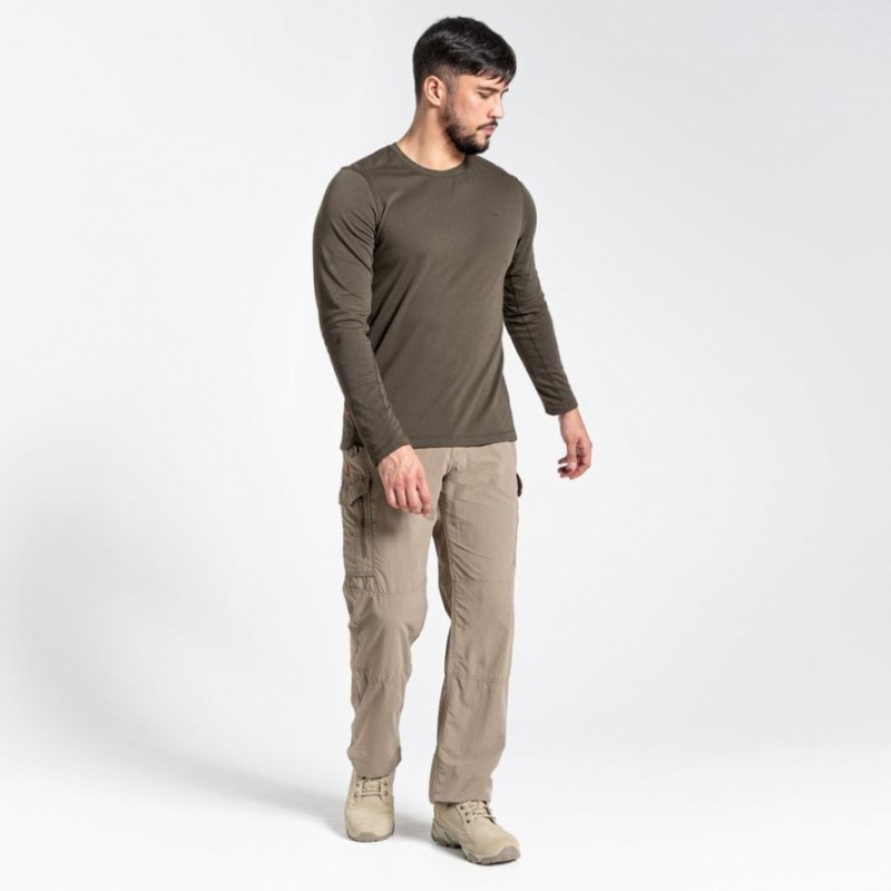 Craghoppers NosiLife Cargo II Bukse Herre Khaki | 8953GBULD