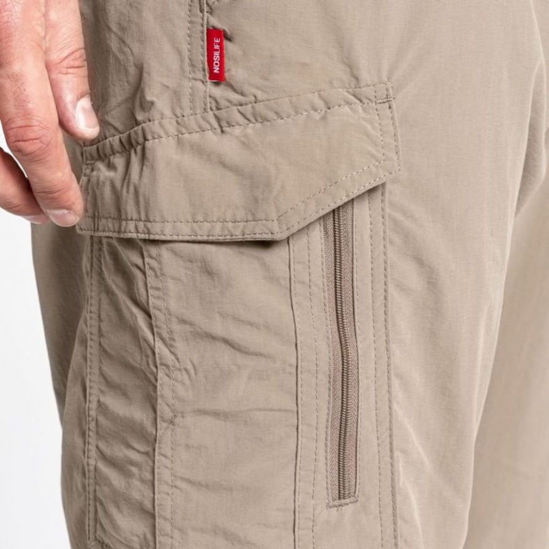 Craghoppers NosiLife Cargo II Bukse Herre Khaki | 8953GBULD