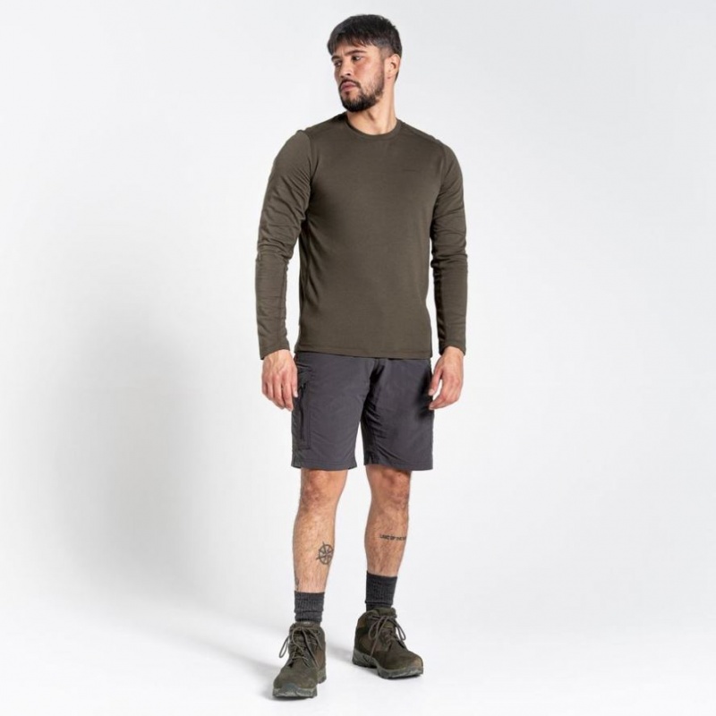 Craghoppers NosiLife Cargo II Shorts Herre Grå | 3902SVHTA