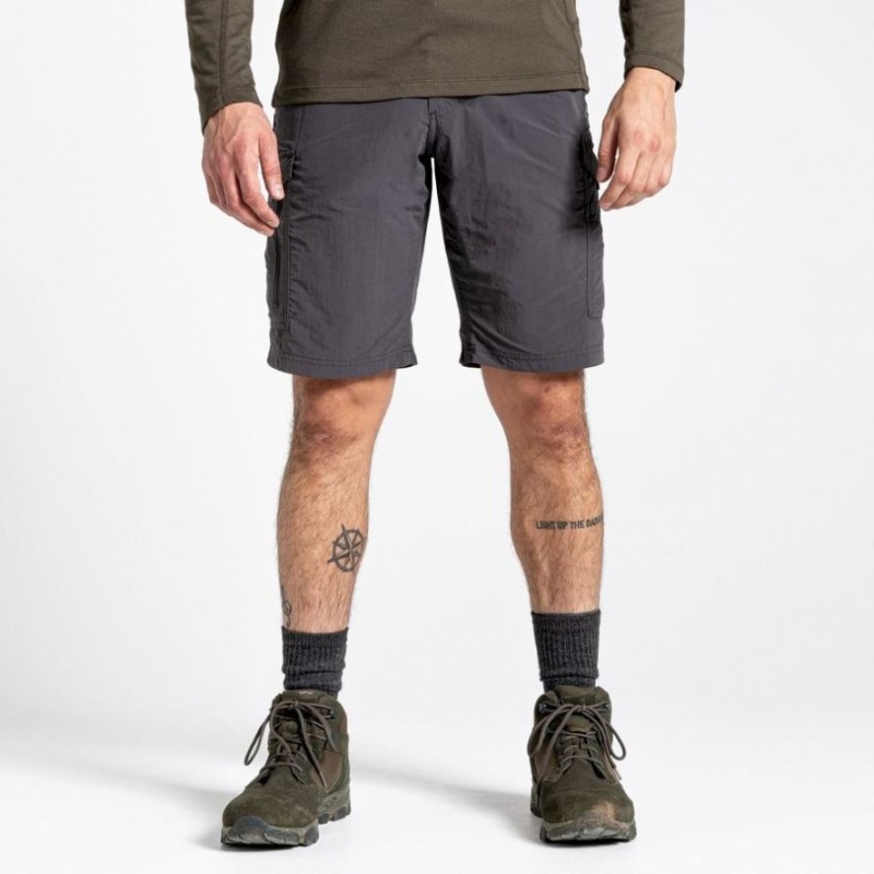 Craghoppers NosiLife Cargo II Shorts Herre Grå | 3902SVHTA