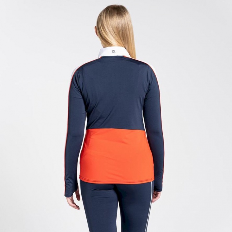 Craghoppers NosiLife Marcella Long Sleeve T-skjorte Dame Marineblå | 1742JZKOT