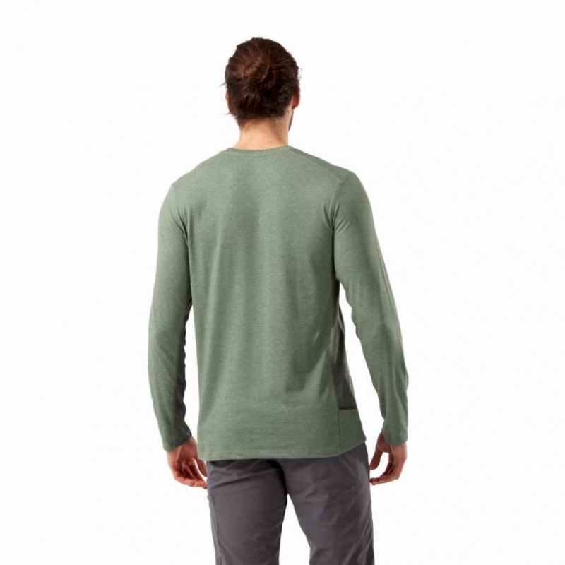 Craghoppers NosiLife Talen Long Sleeve T-skjorte Herre Olivengrønne | 4029AFNOR