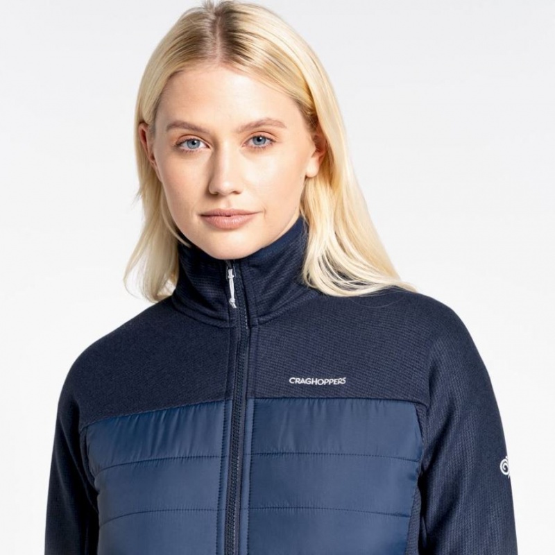 Craghoppers Regina Hybrid Jakke Dame Marineblå | 1326OVQJW