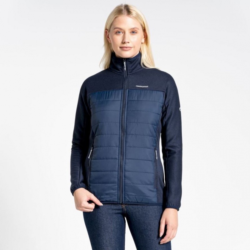 Craghoppers Regina Hybrid Jakke Dame Marineblå | 1326OVQJW