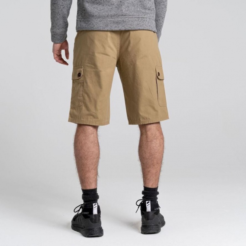 Craghoppers Thallon Shorts Herre Khaki | 3510RFBTG