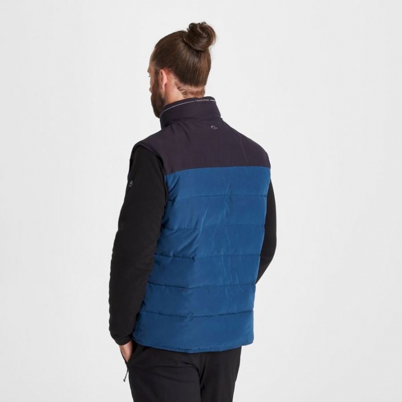 Craghoppers Trillick Downlike Vest Herre Blå | 5043JDGCT